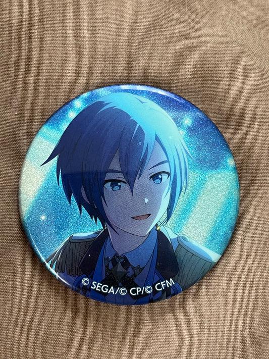 Project Sekai - KAITO "Friendship Rebuilt" Circle Glitter Badge [UNTRAINED]
