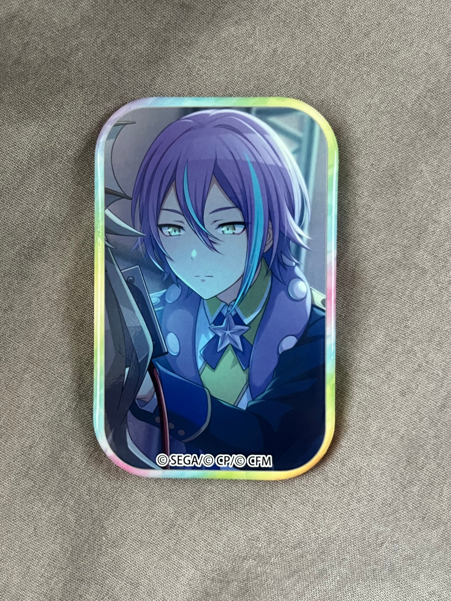 Project Sekai - Rui Kamishiro “The Alchemist Behind the Scenes” Square Badge [UNTRAINED]