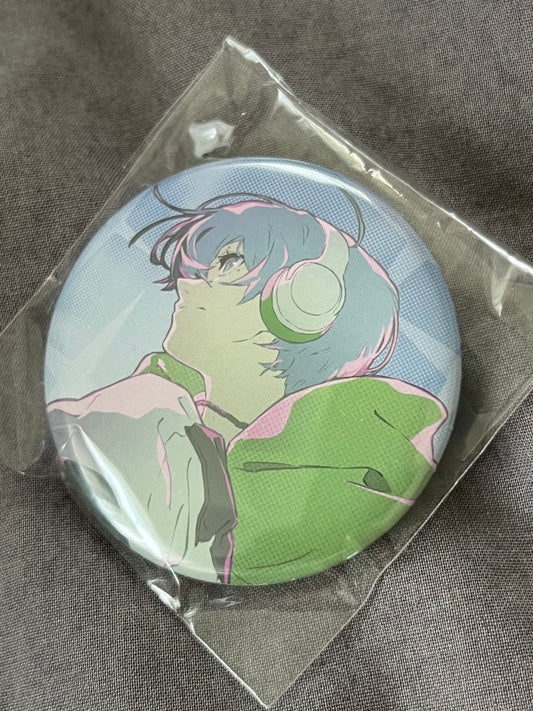 Project Sekai - Toya Aoyagi “Realize / Crazy” CD Art Circle Badge