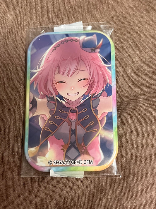 Project Sekai - Emu Otori "To The Gleaming Stars Halfway Through a Dream" Square Badge [TRAINED]