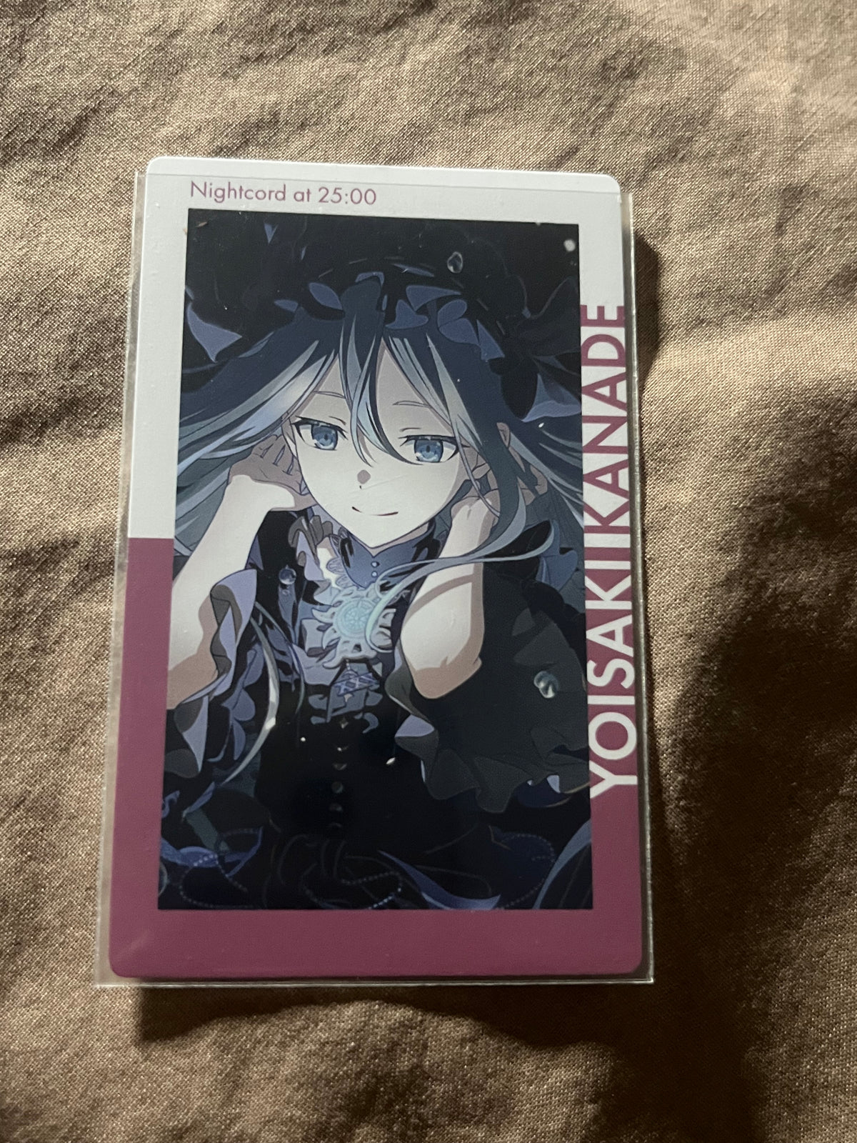 Project Sekai - Kanade Yoisaki “Searching for a Reflection Beneath the Waters” ePick Card [TRAINED]