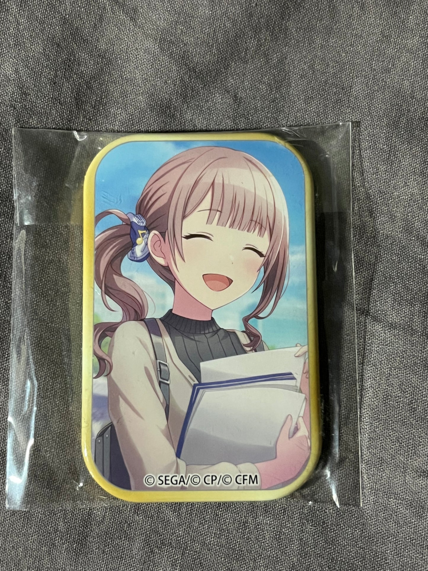 Project Sekai - Honami Mochizuki “At This Festival Tinged With Twilight” Square Badge [UNTRAINED]