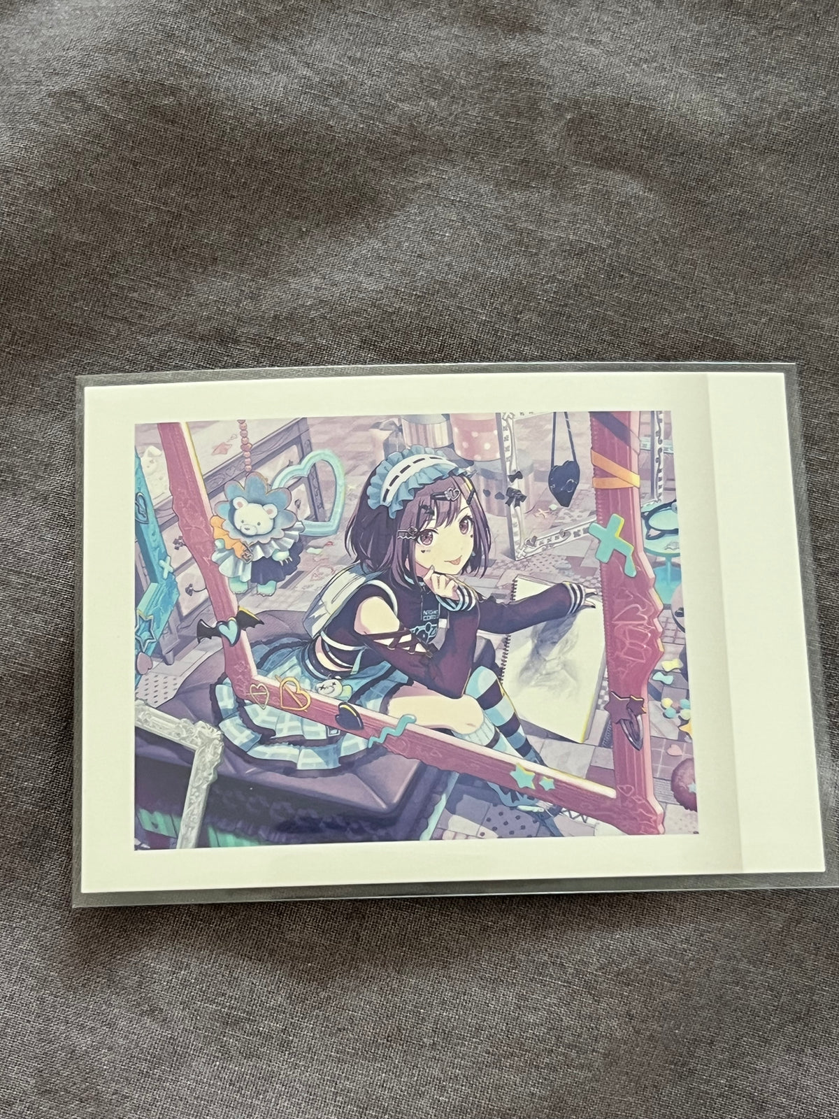 Project Sekai - Ena Shinonome “Someday, This Wish Will Transcend the Morning Sky” Pasha Colle Polaroid Card [TRAINED]