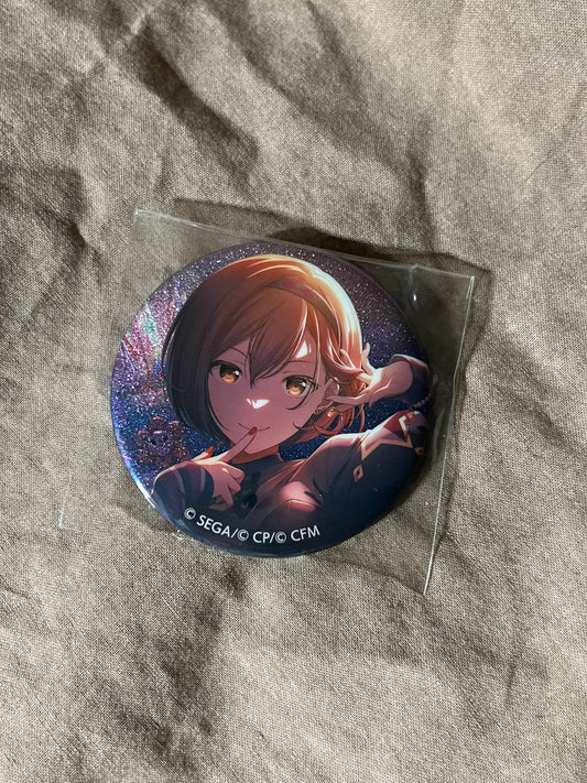 Project Sekai - MEIKO “A Story Where You Are The Star” Circle Glitter Badge [TRAINED]