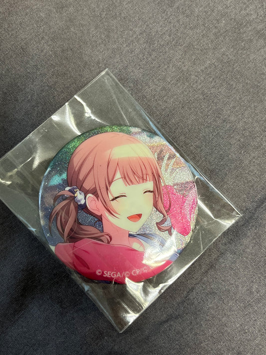 Project Sekai - Honami Mochizuki “With Everyone Who Has Been Supporting Us” Circle Glitter Badge [UNTRAINED]