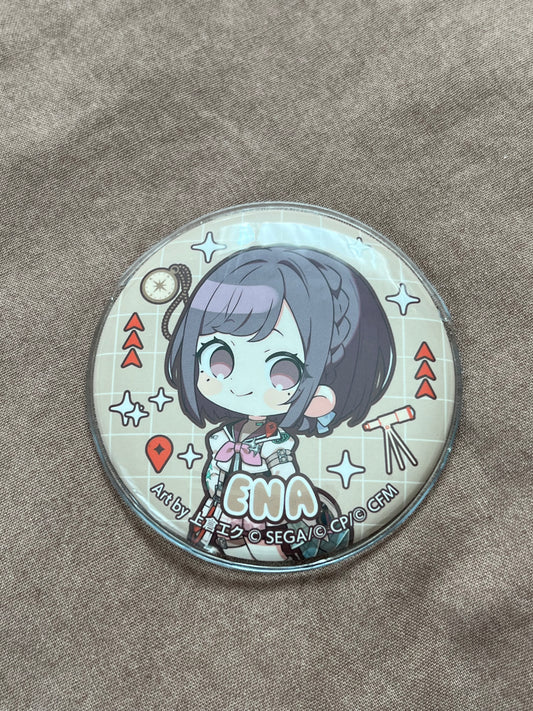 Project Sekai - Ena Shinonome “COLORFUL LIVE 5th -Frontier-” Chibi Circle Badge