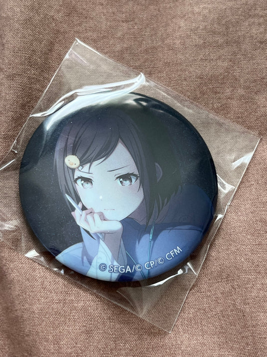 Project Sekai - Ena Shinonome “And Now, the Ribbon Is Tied” Circle Glitter Badge [UNTRAINED]