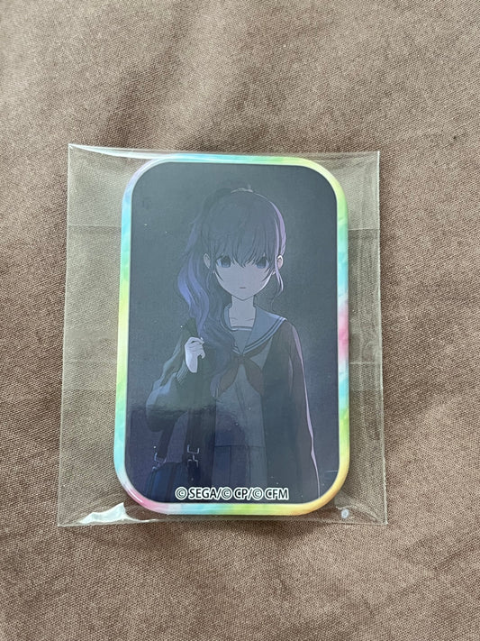 Project Sekai - Mafuyu Asahina “Our Escape for Survival” Square Badge [UNTRAINED]