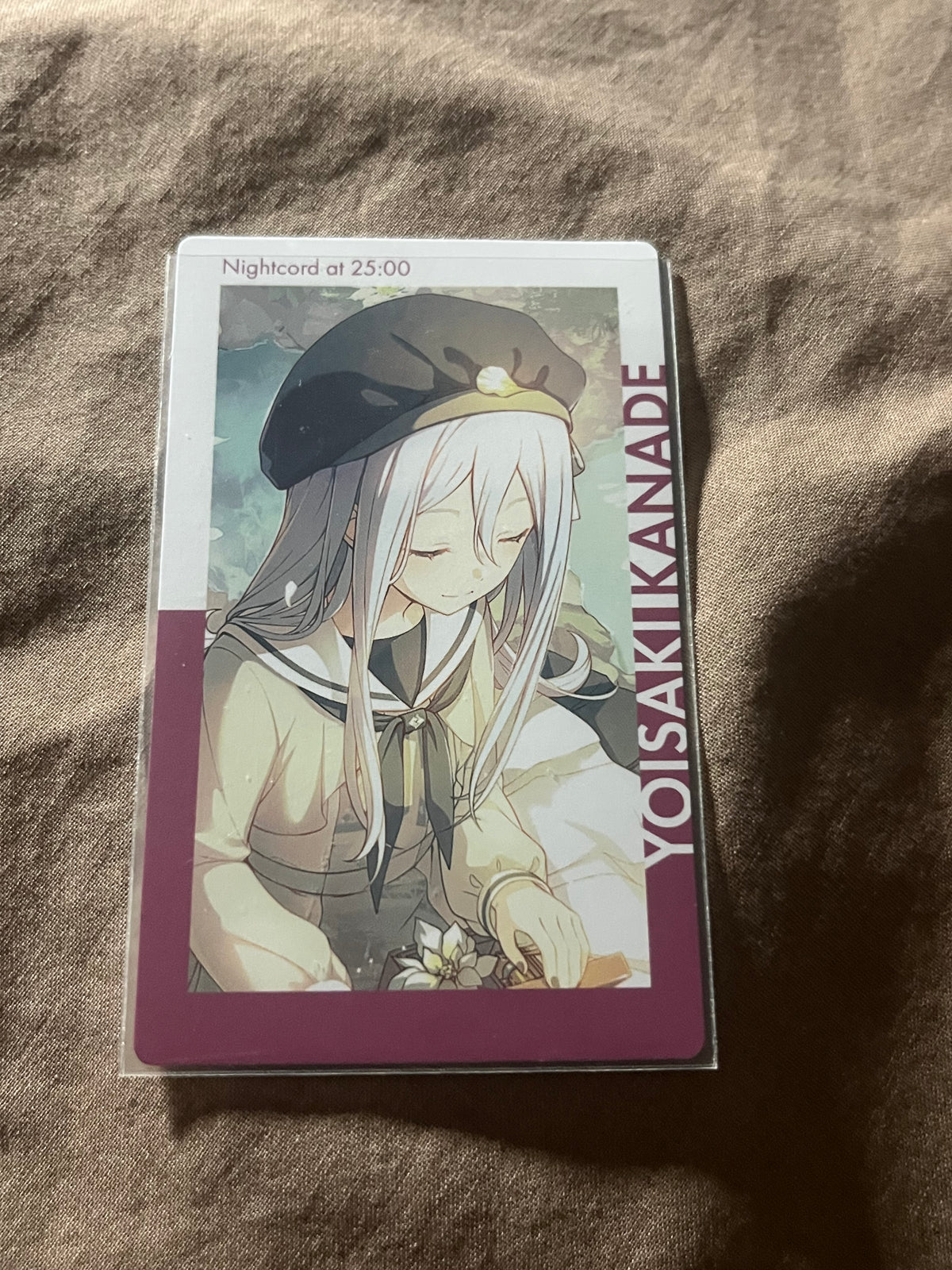 Project Sekai - Kanade Yoisaki “The Tone Played on That Day” ePick Card [TRAINED]