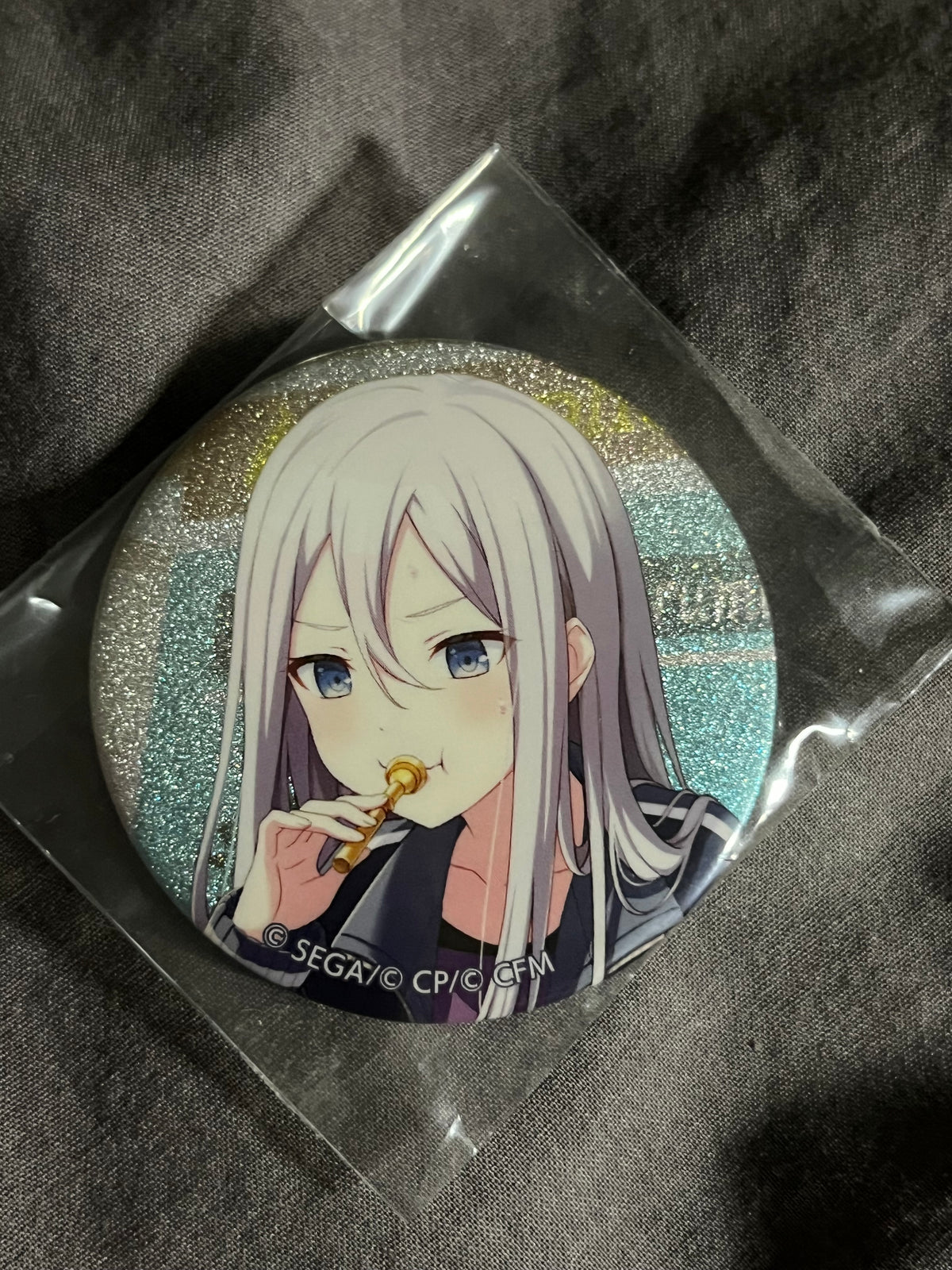 Project Sekai - Kanade Yoisaki “Let It Ring! Beautiful Sound!” Circle Glitter Badge [UNTRAINED]