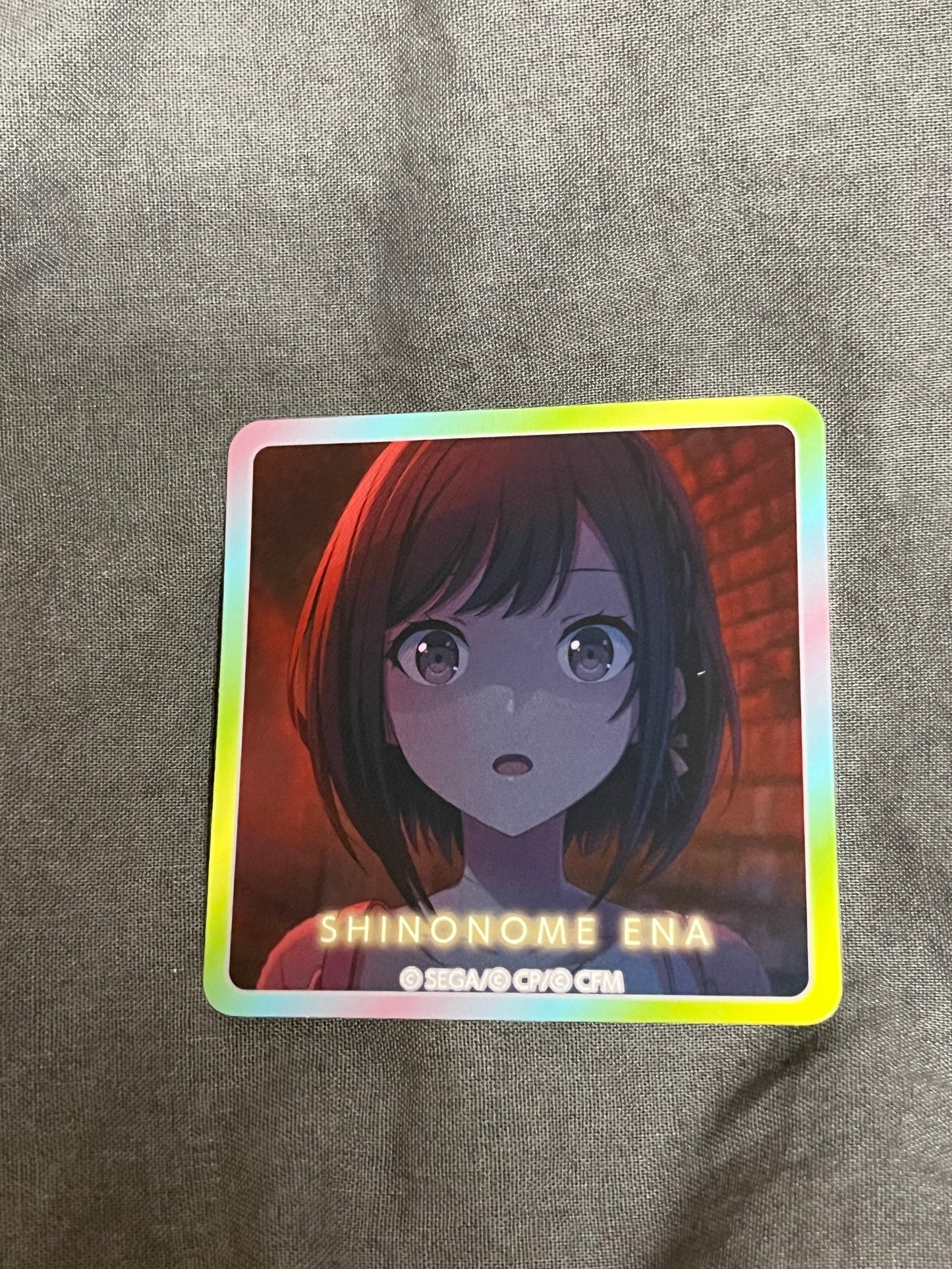 Project Sekai - Ena Shinonome “Secret Distance” Square Sticker [UNTRAINED]