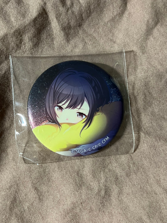Project Sekai - Ena Shinonome “Mirage of lights” Circle Glitter Badge [UNTRAINED]