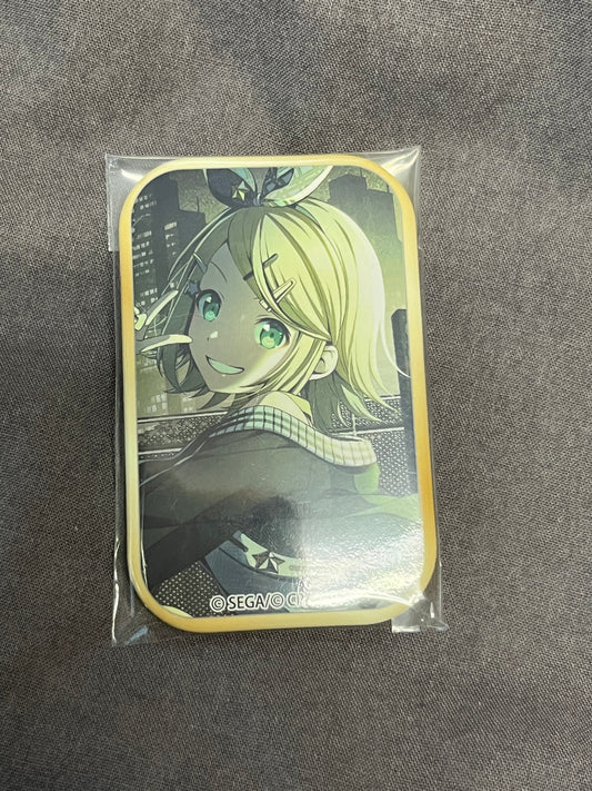 Project Sekai - Kagamine Rin “Unspeakable Words” Square Badge [TRAINED]