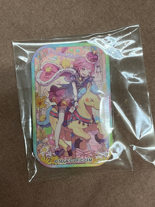 Project Sekai - Emu Otori "With Your Sights on Stardom, Set Sail!" Square Badge [TRAINED]