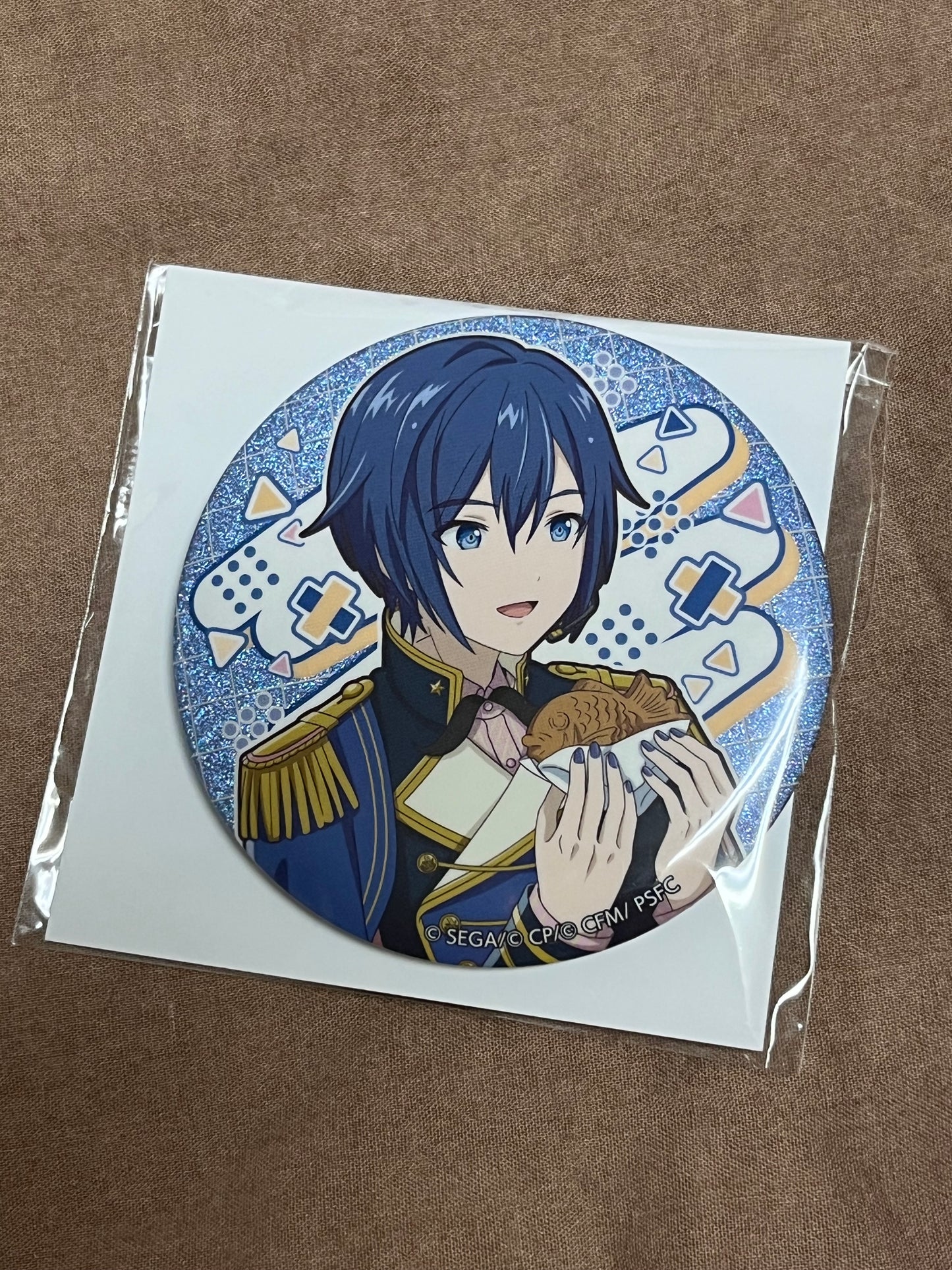 Project Sekai - KAITO “Happikore Movie Kuji” Circle Glitter Badge
