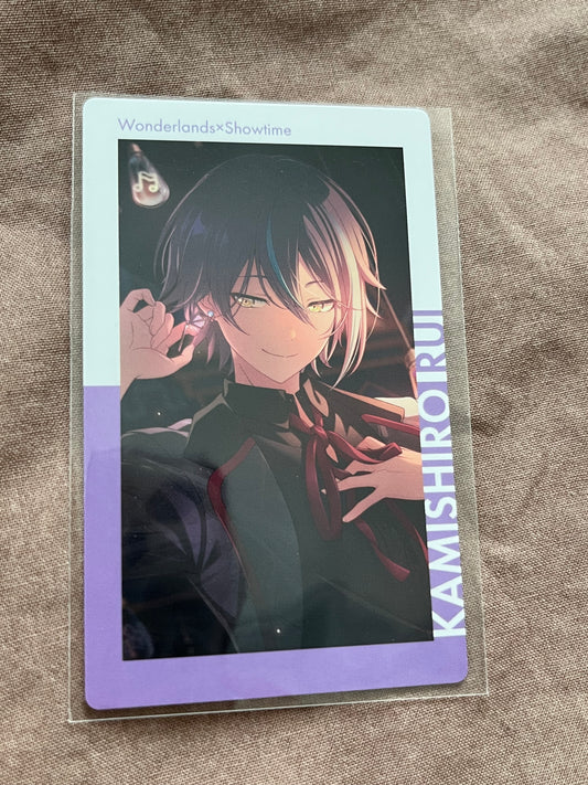 Project Sekai - Rui Kamishiro “A Story Where You Are The Star” ePick Card [TRAINED]