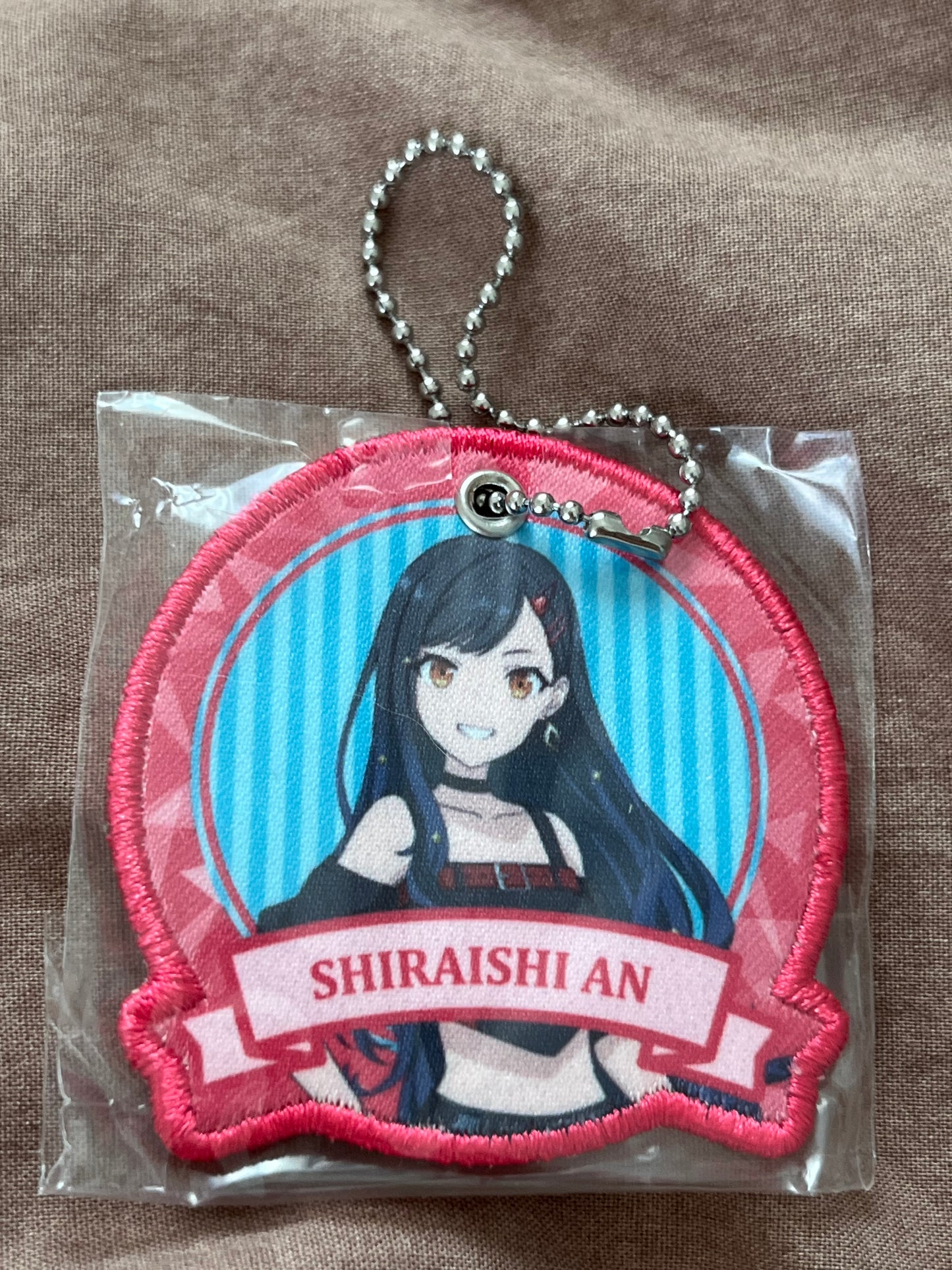 Project Sekai - An Shiraishi Movie Patch Keychain