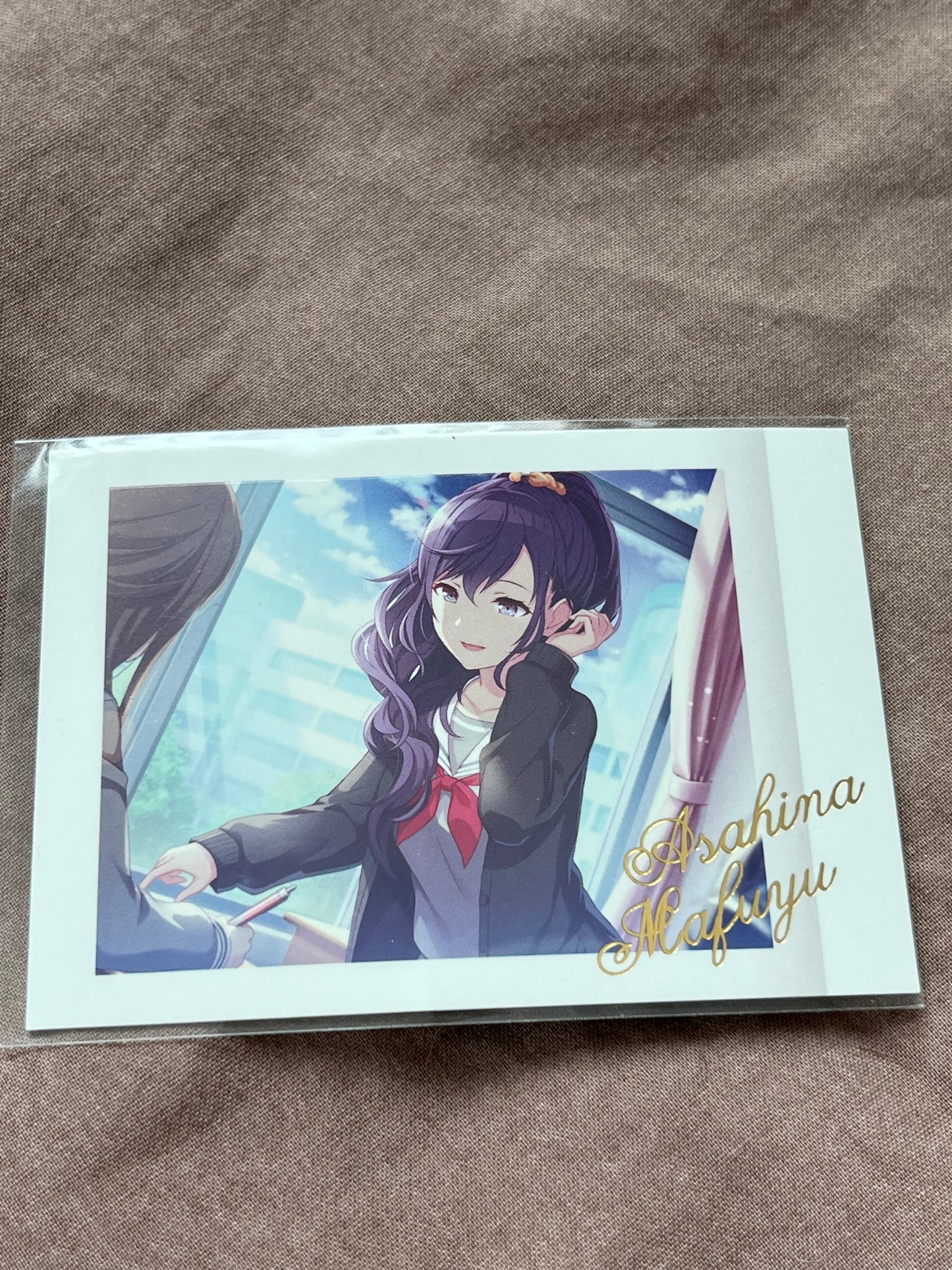 Project Sekai - Mafuyu Asahina “Release Celebration” Pasha Colle Polaroid Card