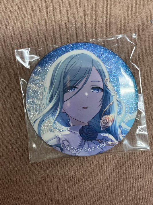 Project Sekai - Shizuku Hinomori "Wishing to the Blue Sky for Your Happiness!" Circle Glitter Badge [TRAINED]