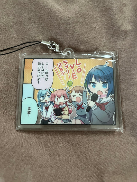 Project Sekai - MORE MORE JUMP! "Karaoke for Everyone" 1KOMA Acrylic Keychain