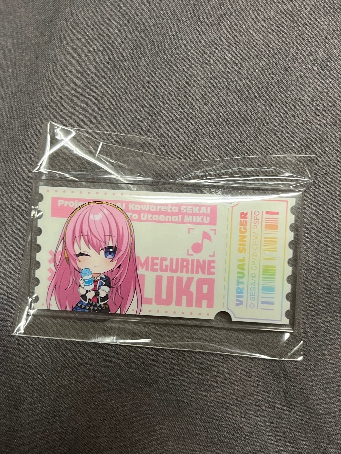 Project Sekai - Megurine Luka "Lawson Movie Unit" Acrylic Badge