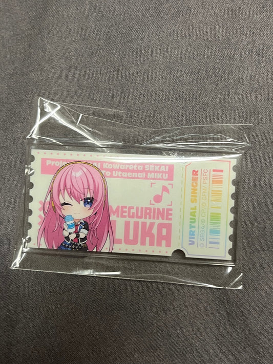 Project Sekai - Megurine Luka "Lawson Movie Unit" Acrylic Badge