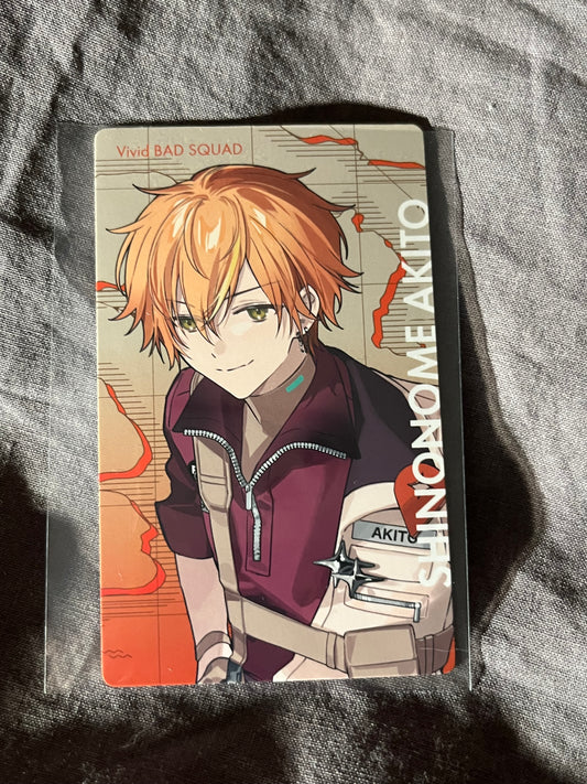 Project Sekai - Akito Shinonome  “COLORFUL LIVE 5th - Frontier -” ePick Card
