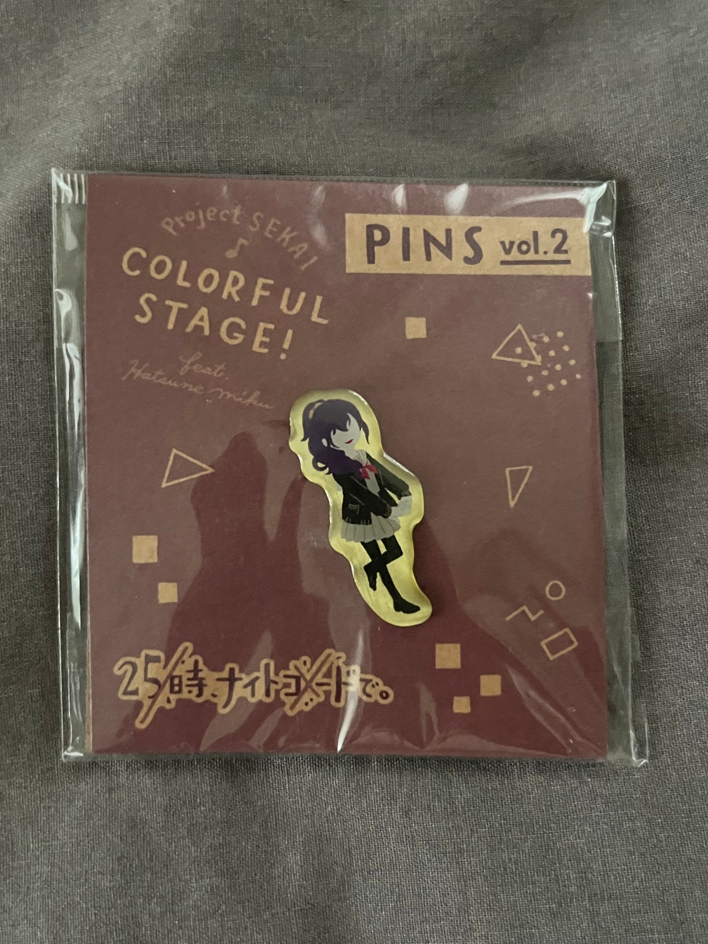 Project Sekai - Mafuyu Asahina Unit Outfit Enamel Pin