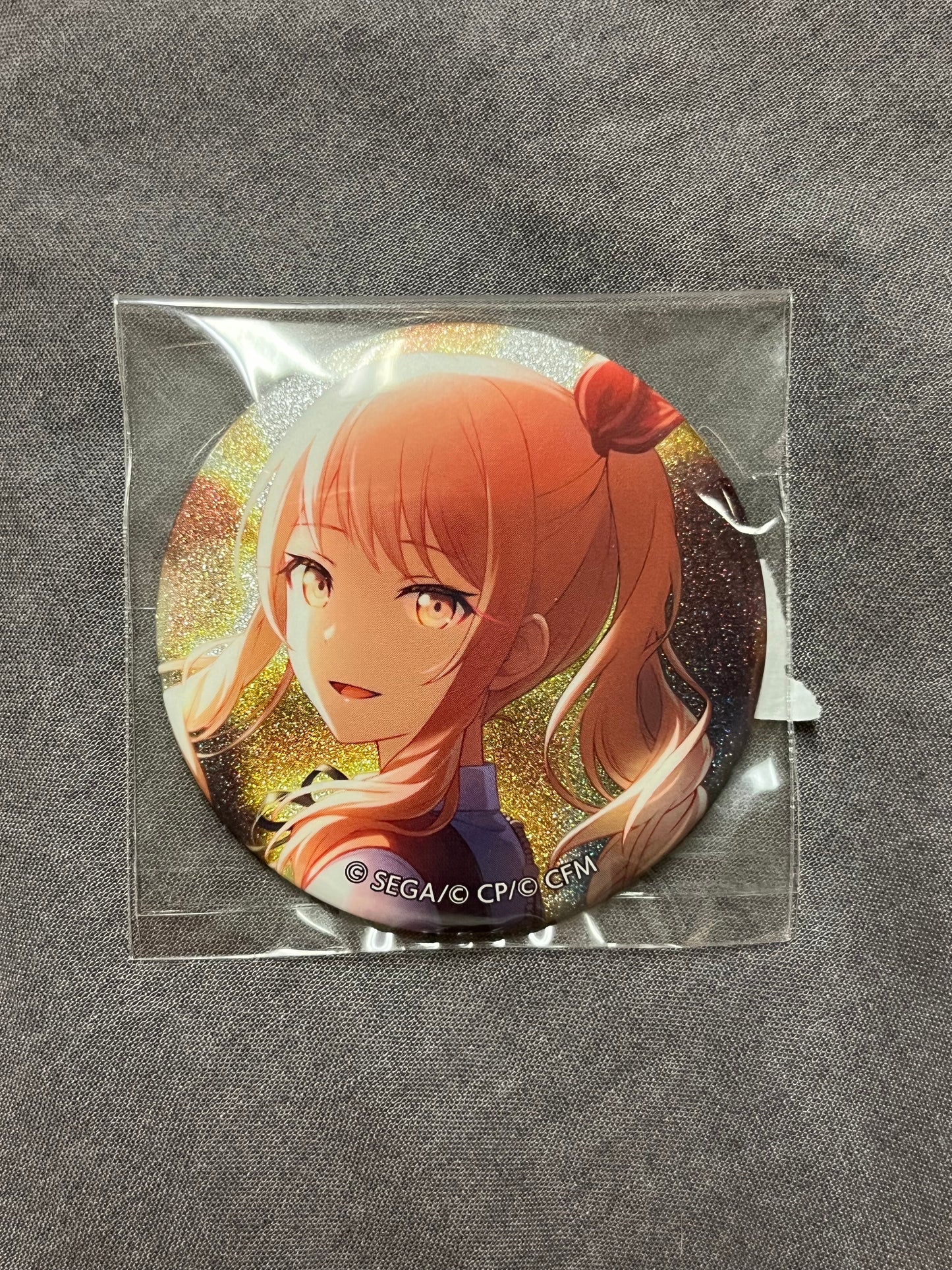 Project Sekai - Mizuki Akiyama “Our Escape for Survival” Circle Glitter Badge [UNTRAINED]