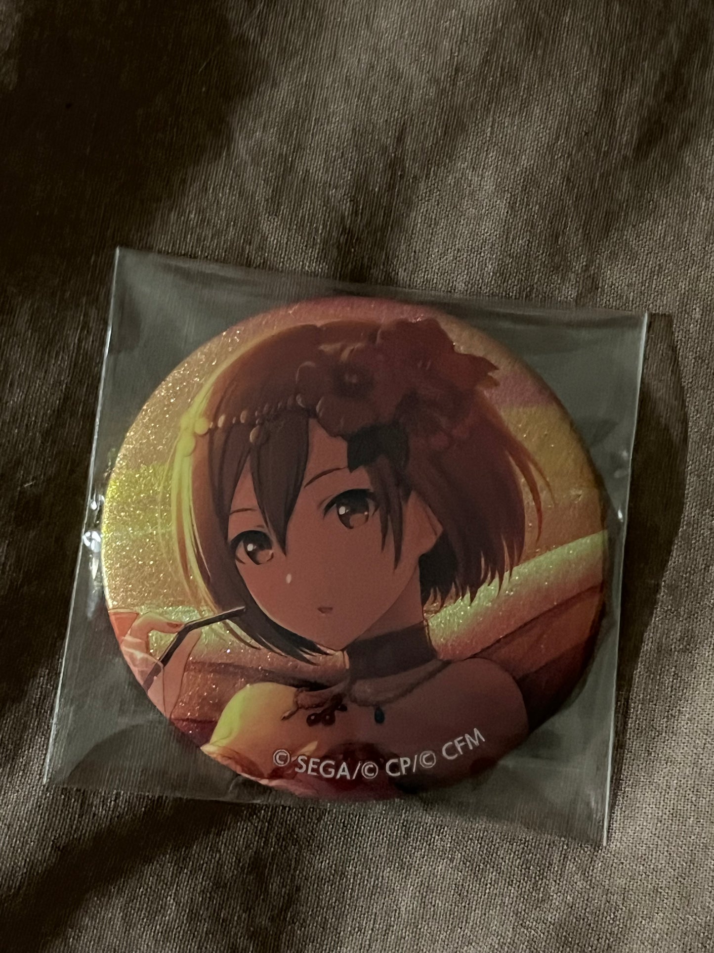 Project Sekai - MEIKO “Knowledge for Challenge!” Circle Glitter Badge [TRAINED]