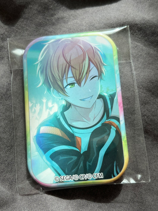 Project Sekai - Akito Shinonome “Waiting for That Day to Come” Square Badge [UNTRAINED]