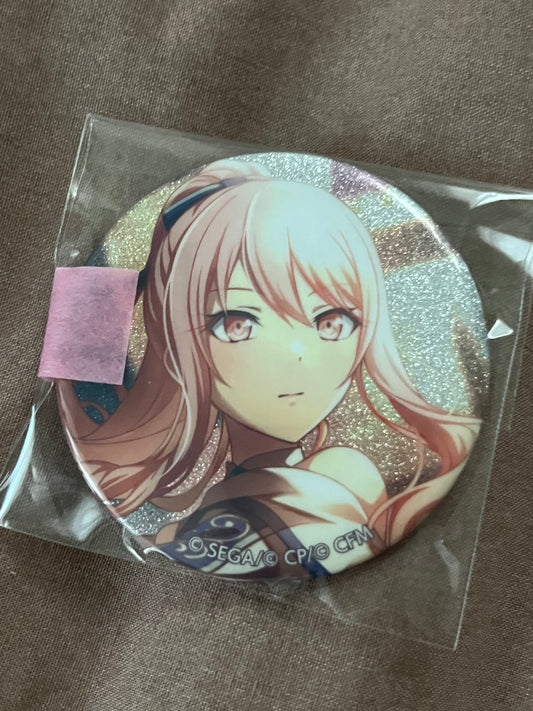 Project Sekai - Mizuki Akiyama “Making Chocolates With Children” Circle Glitter Badge [TRAINED]