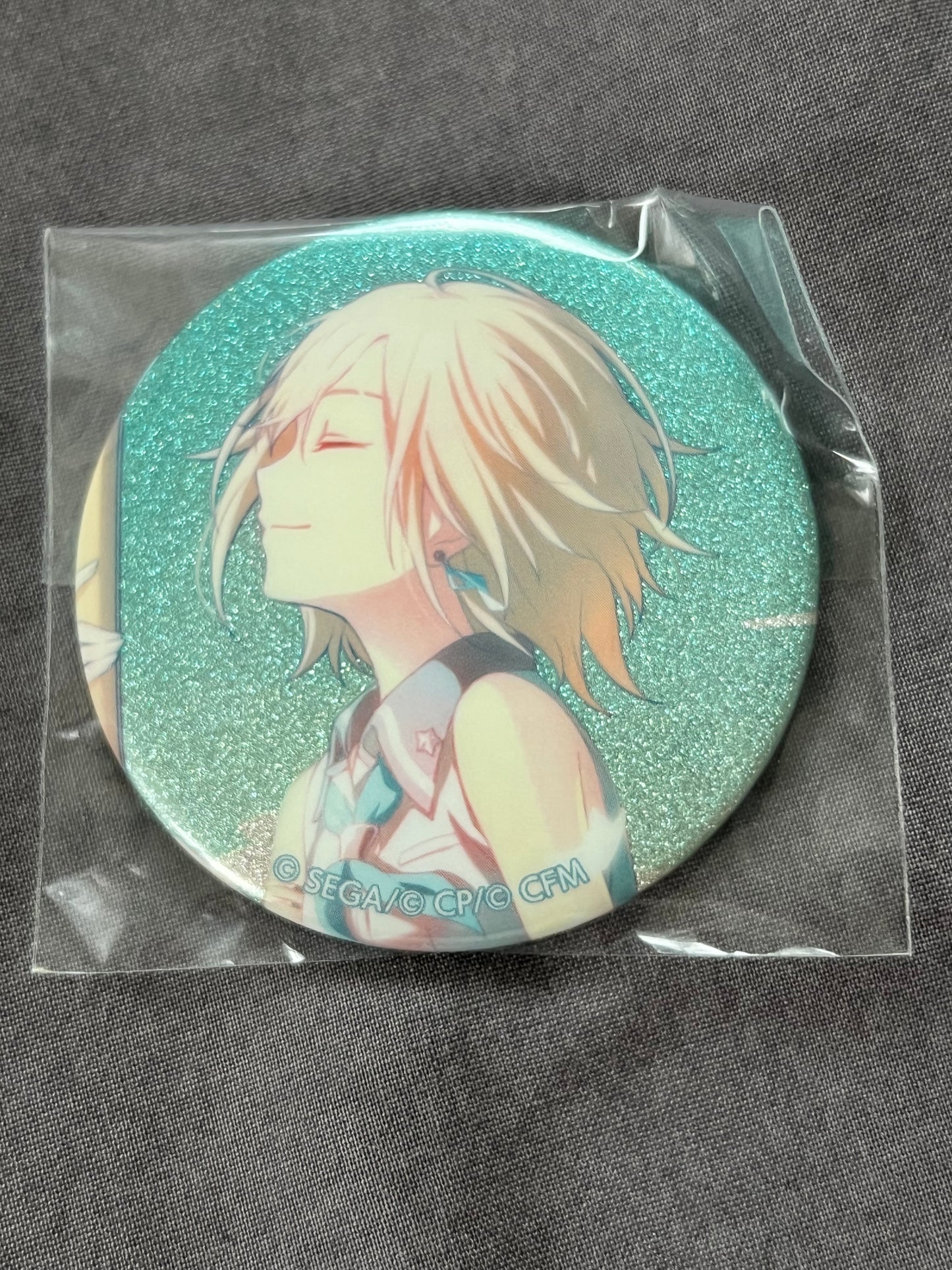 Project Sekai - Shiho Hinomori “The Sound of Beginning” Circle Glitter Badge [TRAINED]