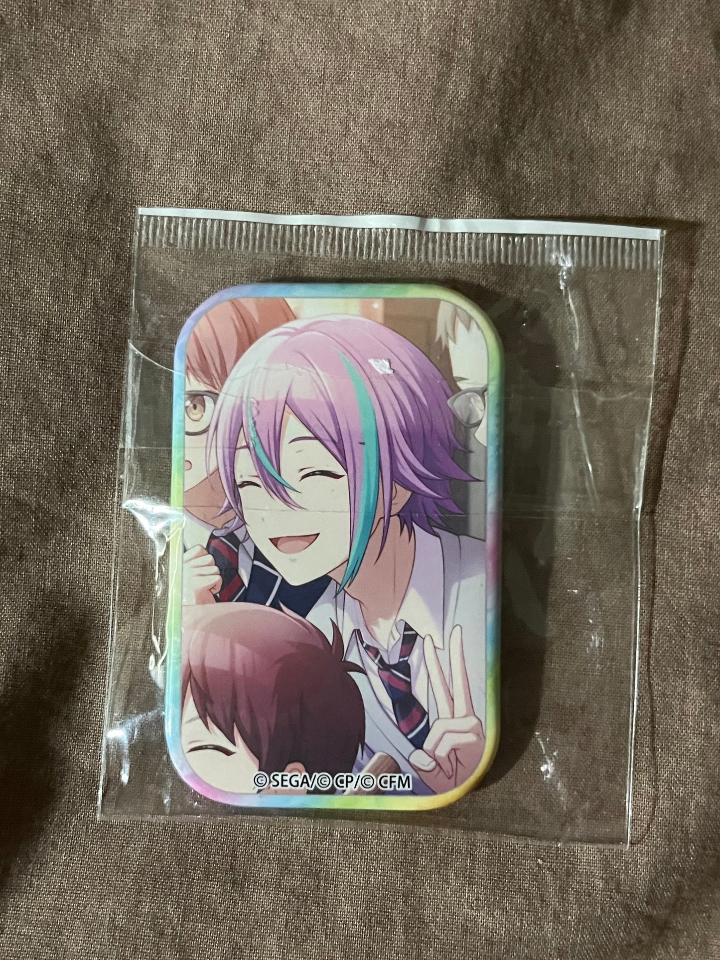 Project Sekai - Rui Kamishiro “A Once-In-A-Lifetime Pandemonium!?” Square Badge [UNTRAINED]