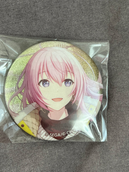 Project Sekai - Megurine Luka "Same Dreams, Same Colors" Circle Glitter Badge [TRAINED]