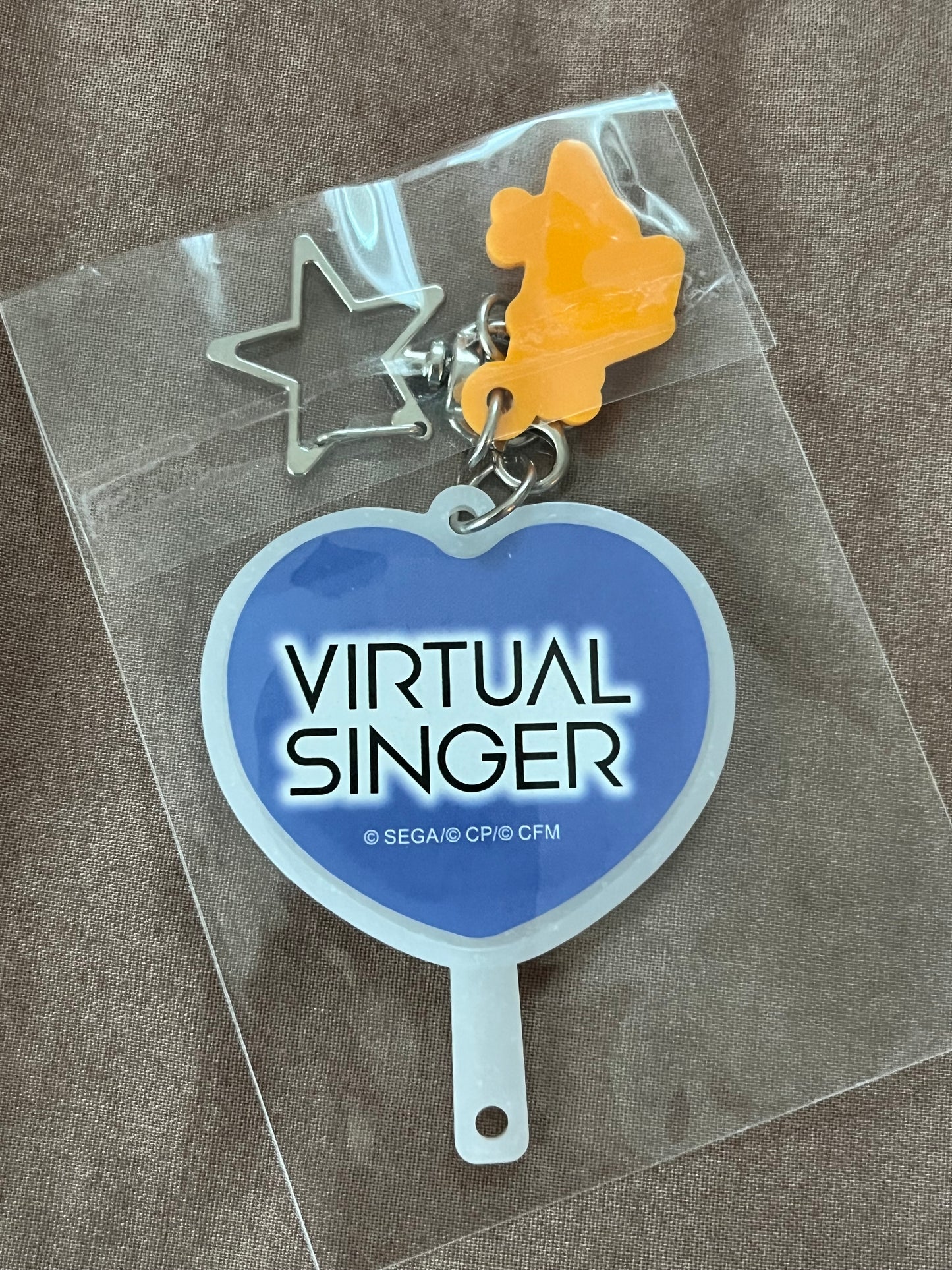 Project Sekai - KAITO "Uchiwa Charm Collection" Plastic Keychain