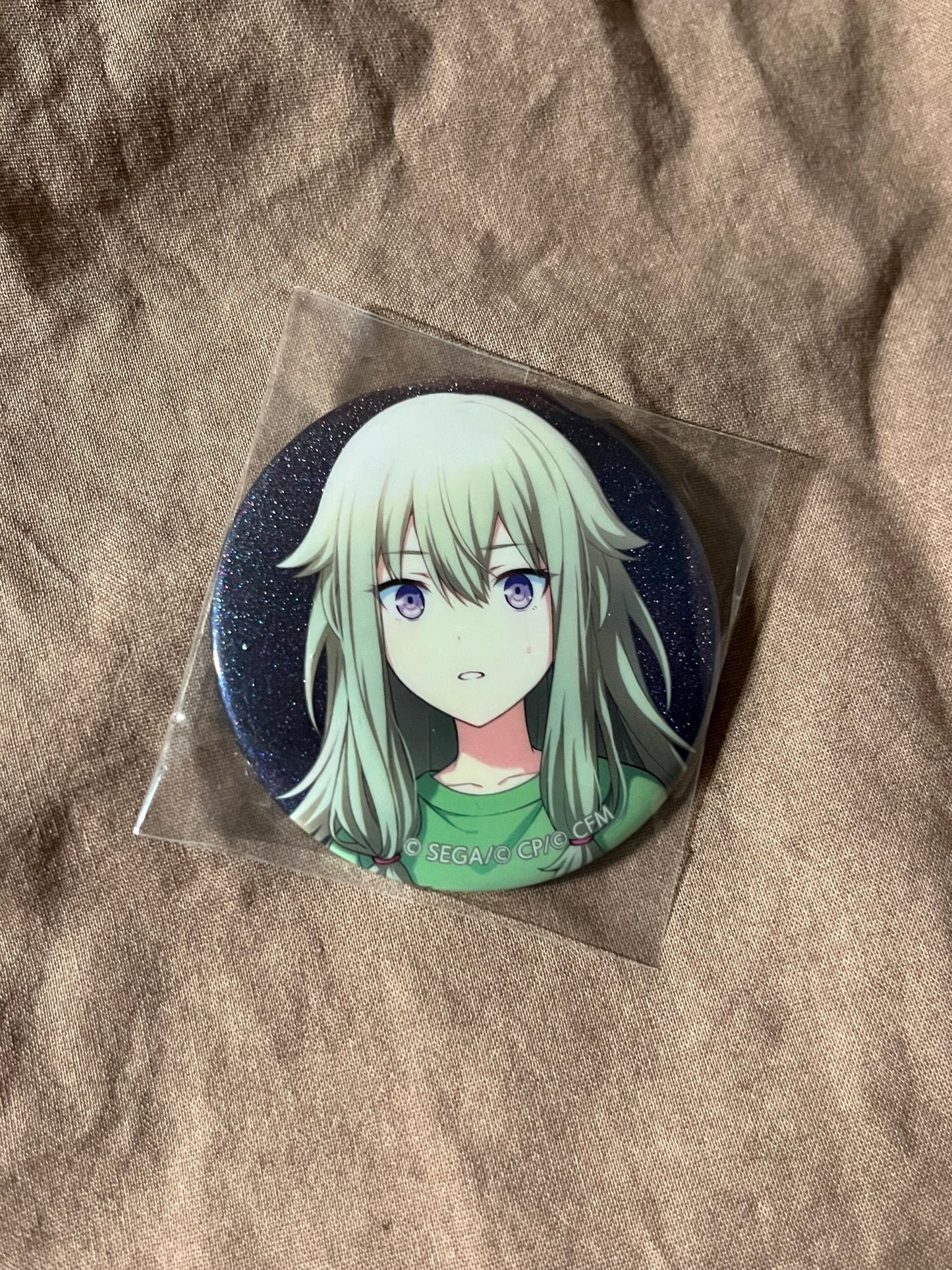 Project Sekai - Nene Kusanagi “The Phoenix in the Distant Sky" Circle Glitter Badge [UNTRAINED]