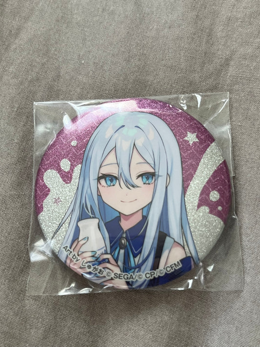 Project Sekai - Kanade Yoisaki "2024 Lawson Collab" Circle Glitter Badge
