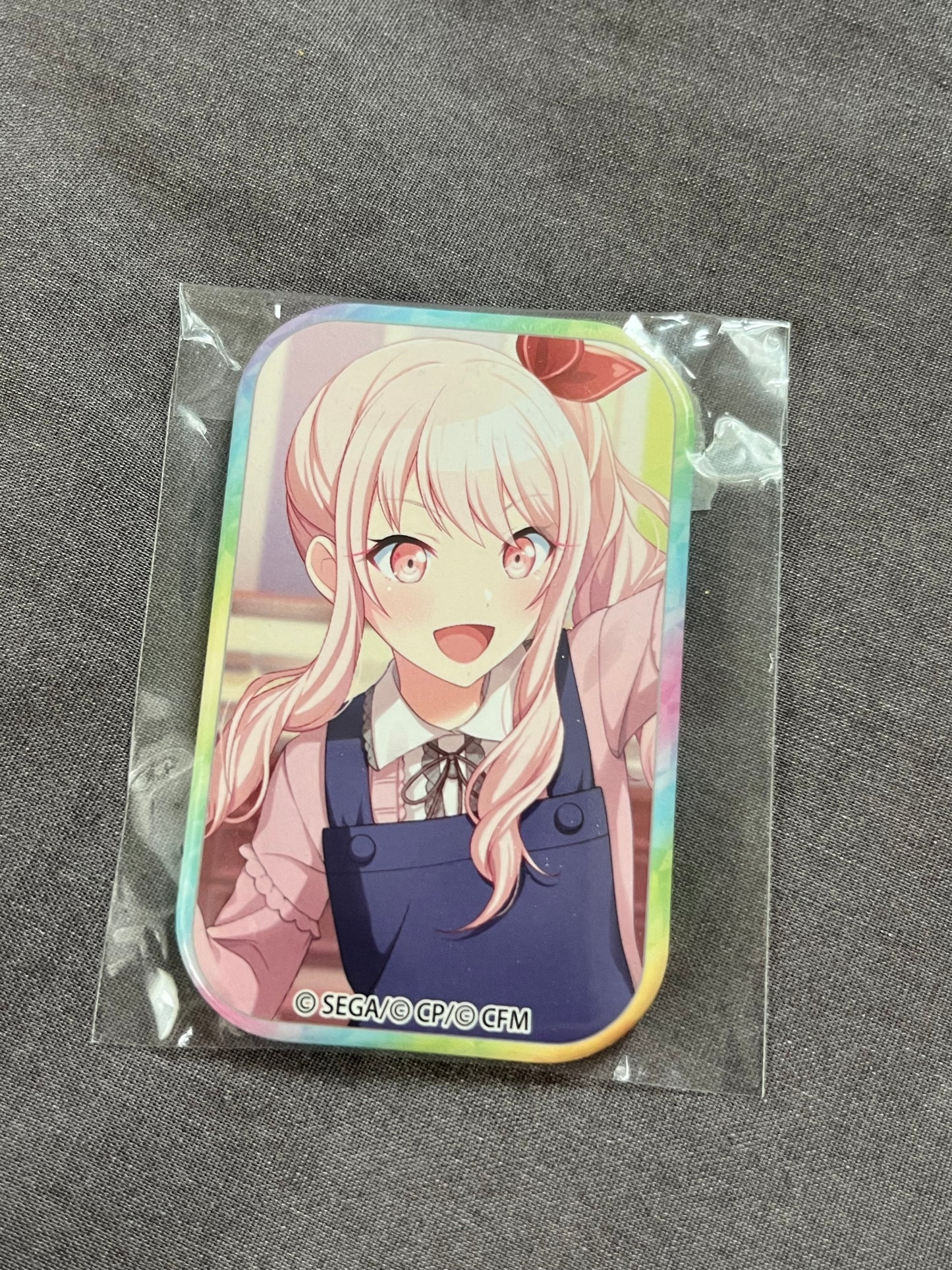 Project Sekai - Mizuki Akiyama “The Gentleman Thief's Thrilling White Day!?” Square Badge [UNTRAINED]