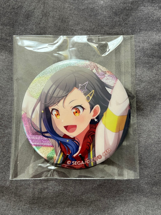 Project Sekai - An Shiraishi “Time to hang out♪” Circle Glitter Badge [UNTRAINED]