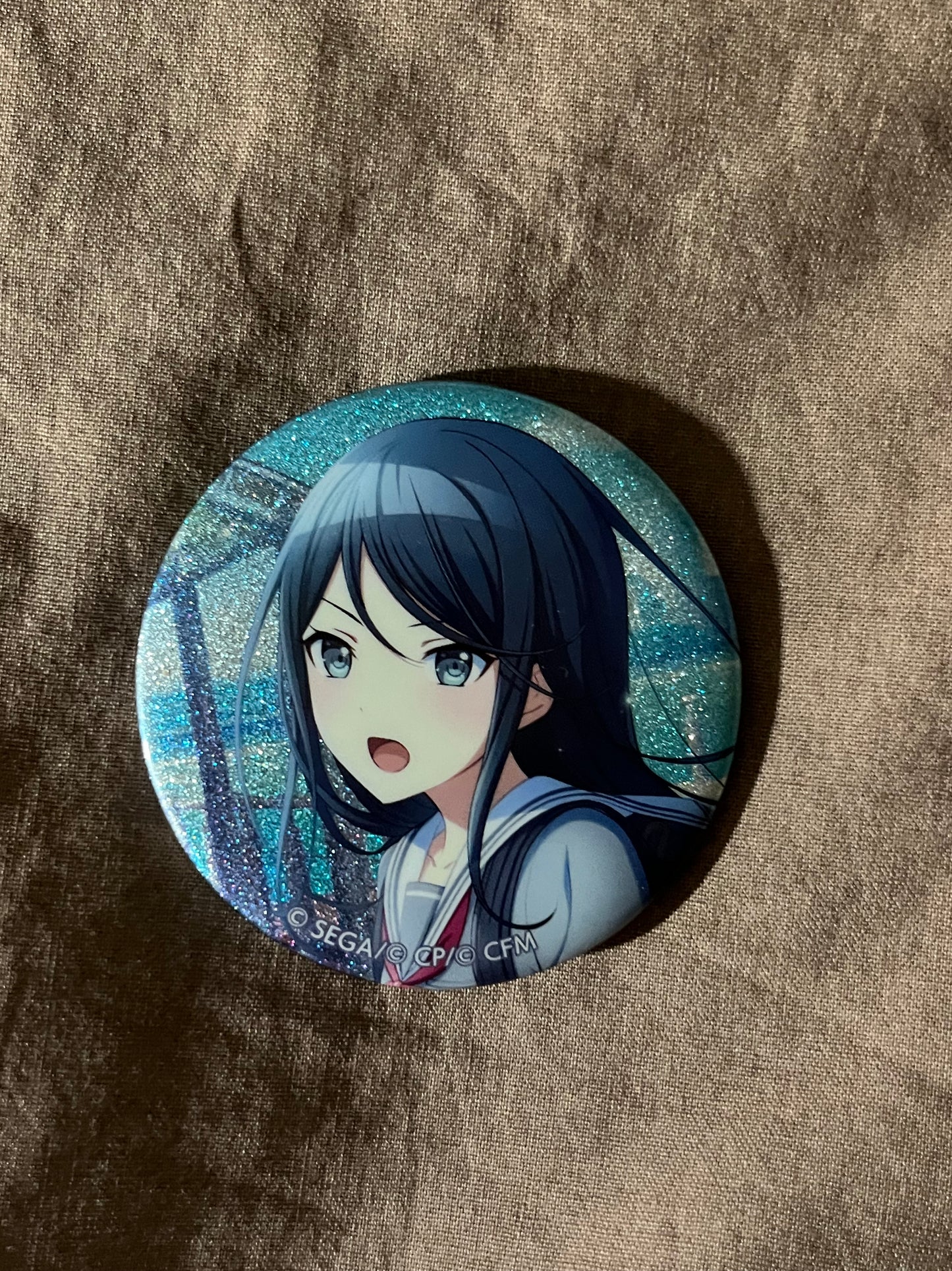 Project Sekai - Ichika Hoshino “One-Day Trip Before Setting Sail” Circle Glitter Badge [UNTRAINED]