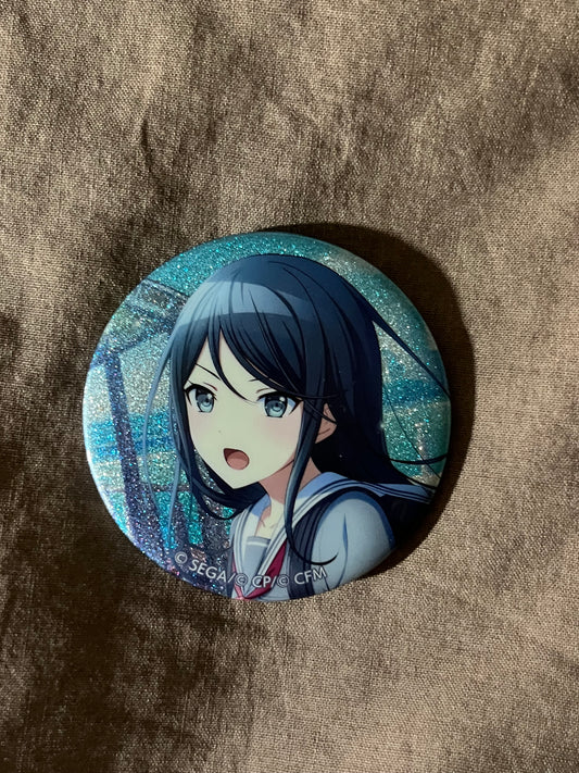 Project Sekai - Ichika Hoshino “One-Day Trip Before Setting Sail” Circle Glitter Badge [UNTRAINED]