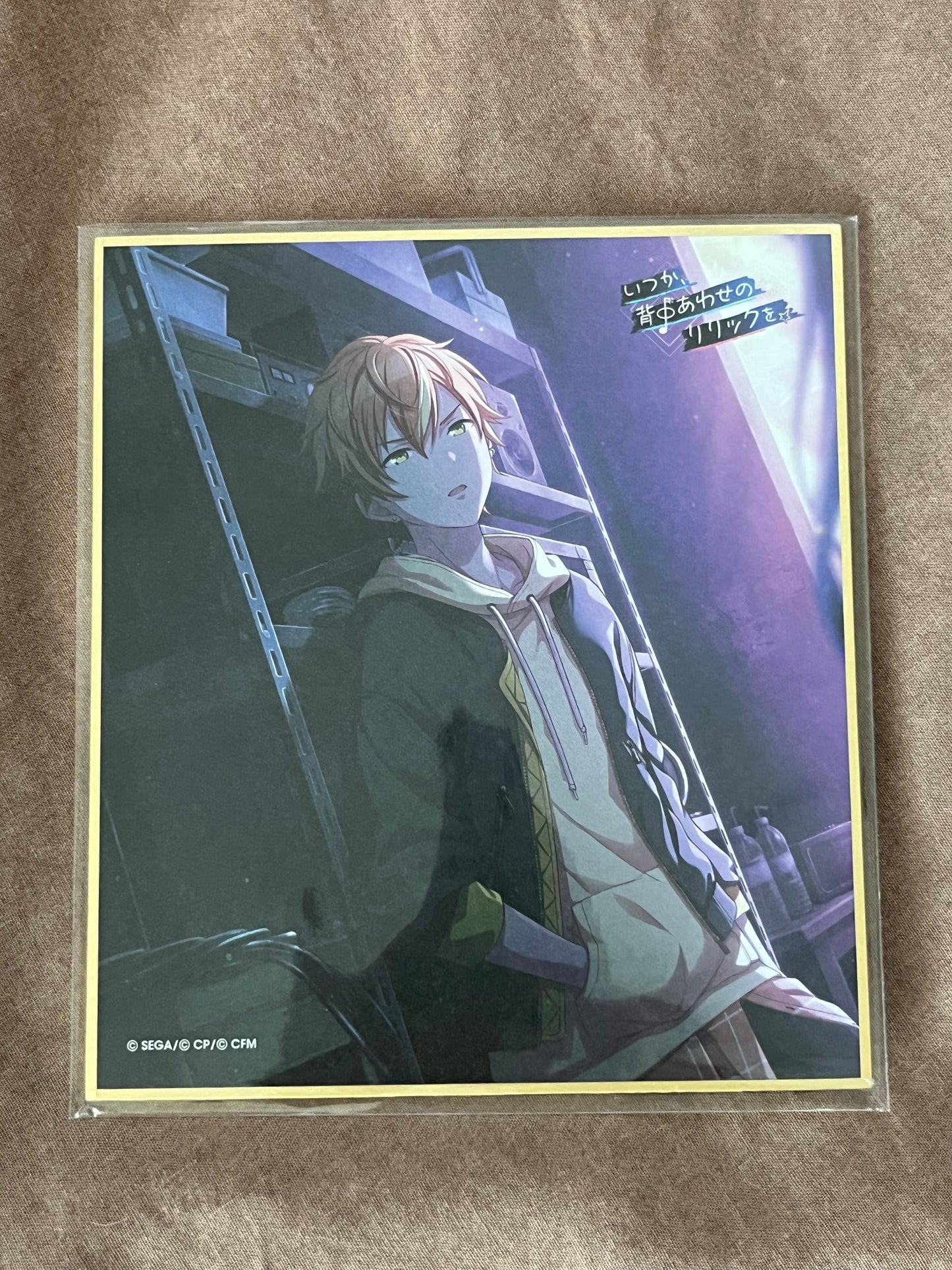 Project Sekai - Akito Shinonome "Someday, with Our Lyrics Joined Back-to-Back" Shikishi Board [UNTRAINED]