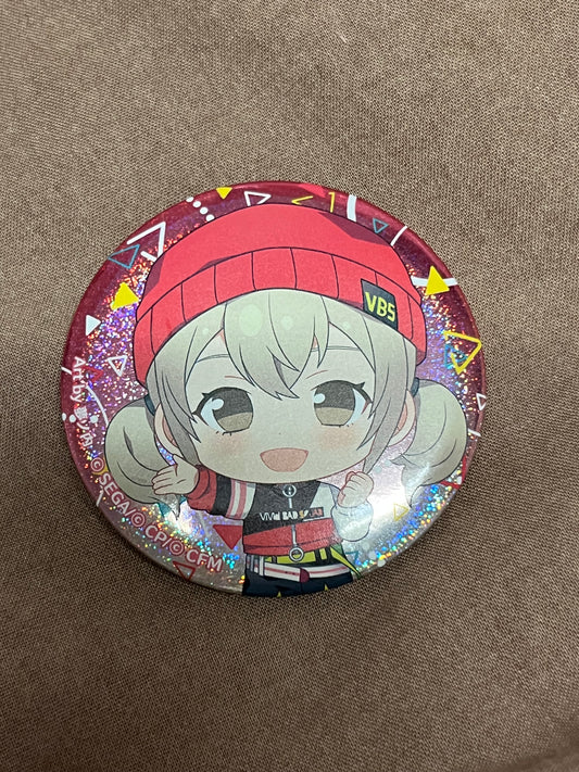 Project Sekai - Kohane Azusawa "STRAY BAD DOG Chibi" Circle Glitter Badge