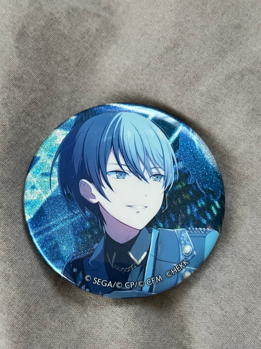 Project Sekai - Toya Aoyagi "Crossing SEKAI With ENSEMBLE STARS" Glitter Badge [UNTRAINED]