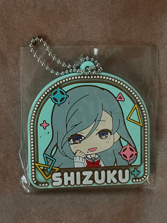 Project Sekai - Shizuku Hinomori “Hehe” Stamp Rubber Keychain