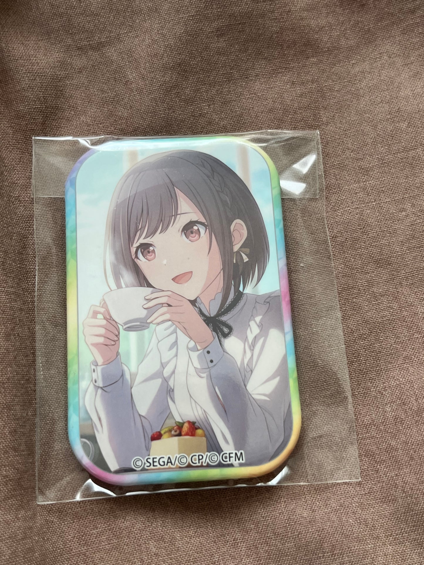 Project Sekai - Ena Shinonome “Searching for a Reflection Beneath the Waters” Square Badge [UNTRAINED]
