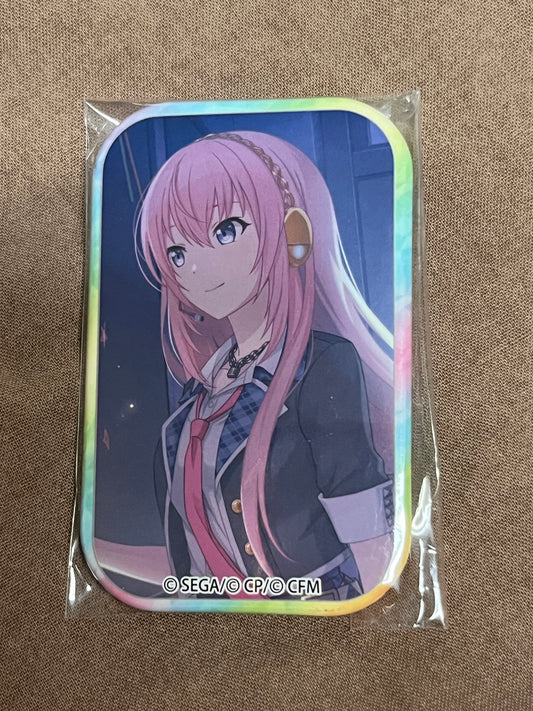Project Sekai - Megurine Luka "Connected Through SEKAI's Cherry Blossoms" Square Badge [UNTRAINED]