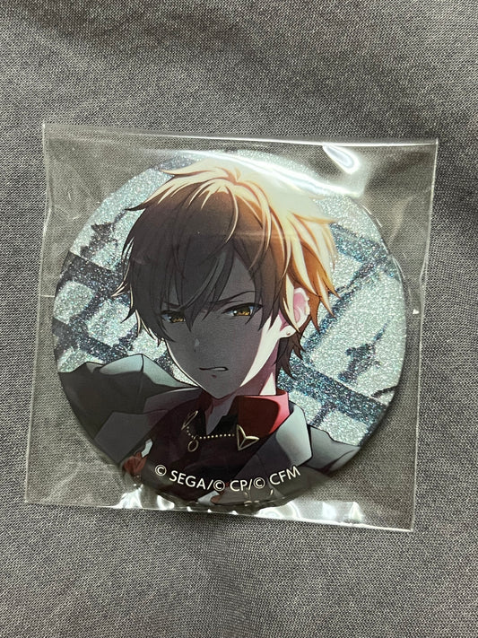 Project Sekai - Akito Shinonome “Light Up the Fire” Circle Glitter Badge [TRAINED]