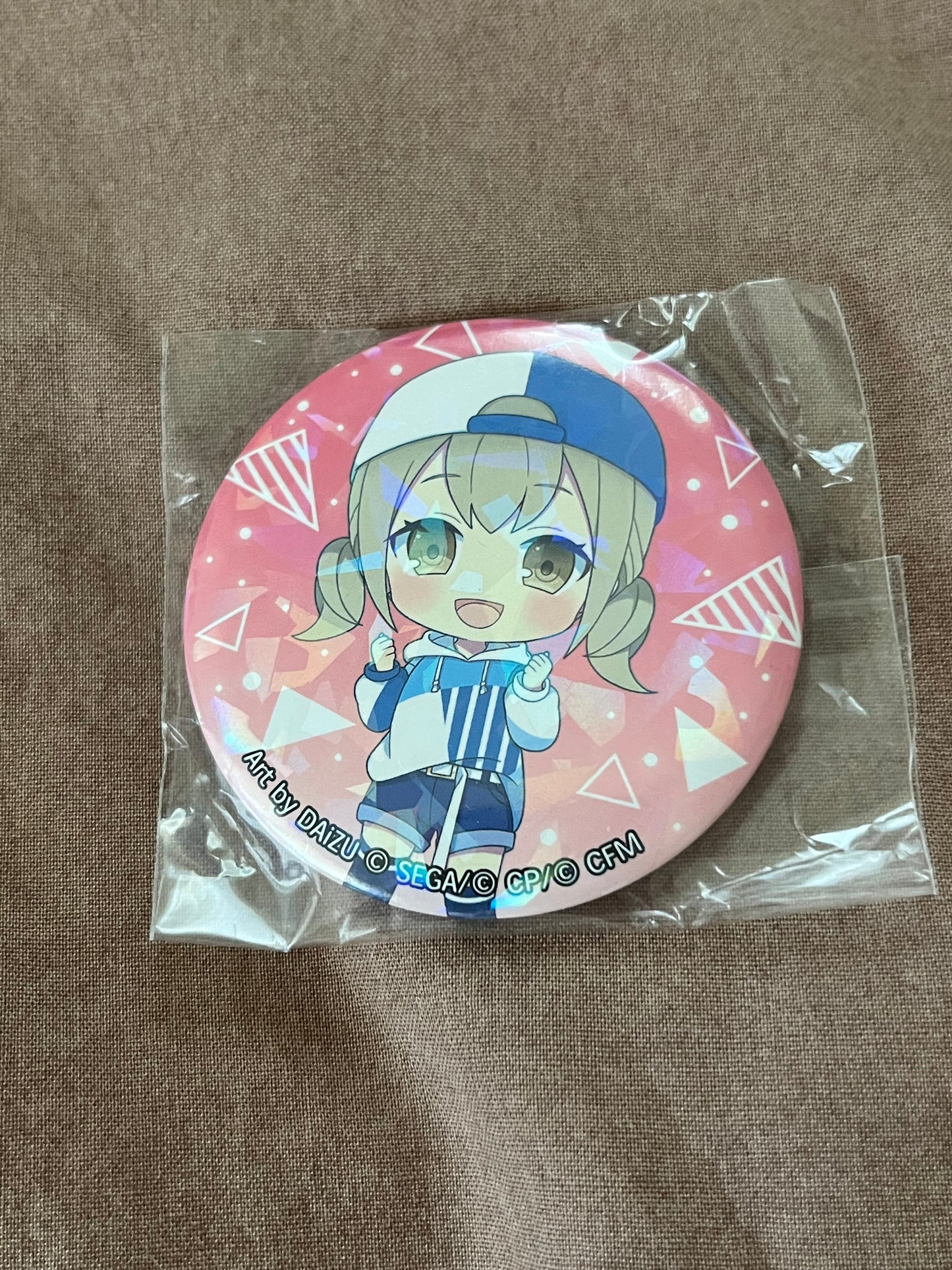 Project Sekai - Kohane Azusawa “LAWSON Campaign Collaboration” Holographic Circle Badge